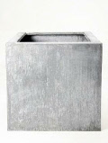 Square galvanised plant containers Square galvanised plant containers